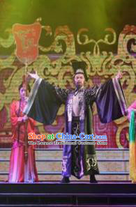 Chinese Han Wind Float In The Sky Han Dynasty Emperor Liu Bang Clothing Stage Performance Dance Costume for Men