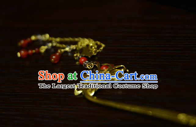 Chinese Ancient Court Queen Phoenix Hairpins Traditional Classical Hanfu Hair Accessories for Women