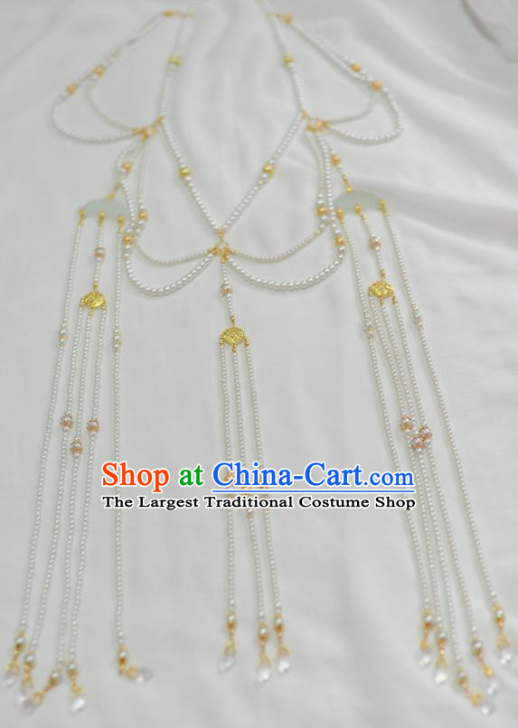 Traditional Chinese Hanfu Tassel Belts Ancient Princess Waist Accessories for Women