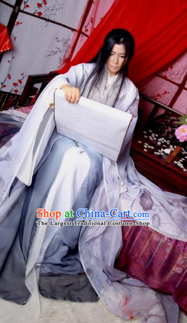 Traditional Chinese Cosplay Swordsman Clothing Ancient Prince Nobility Childe Costume for Men