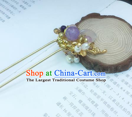 Traditional Chinese Classical Violitde Hairpins Ancient Princess Hanfu Hair Accessories for Women