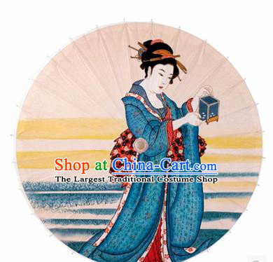 Japanese Handmade Printing Kimono Geisha Oil Paper Umbrella Traditional Dance Umbrellas