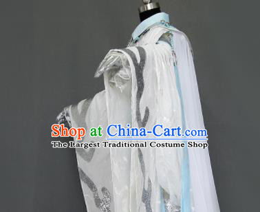 Customize Chinese Traditional Cosplay Monarch Costumes Ancient Swordsman King Clothing for Men