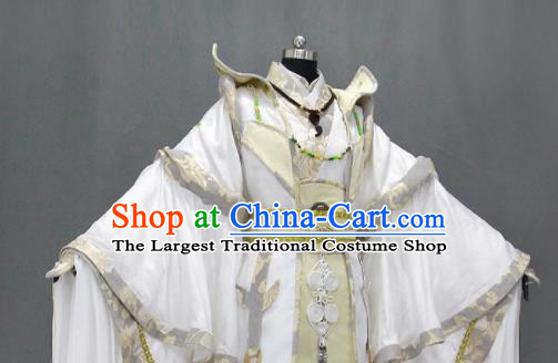 Customize Chinese Traditional Cosplay Emperor King Costumes Ancient Swordsman Clothing for Men