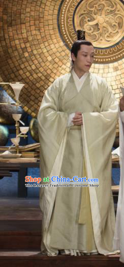 Chinese Ancient Drama Love and Destiny Lord of Dipper Si Ming Swordsman Replica Costumes for Men