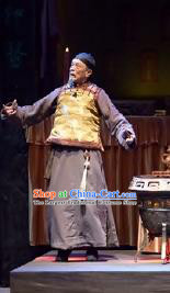Chinese Drama Traditional Remedy Qing Dynasty Physician Clothing Stage Performance Dance Costume for Men