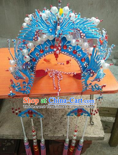 Chinese Traditional Beijing Opera Actress Phoenix Coronet Head Ornaments Hair Accessories for Adults