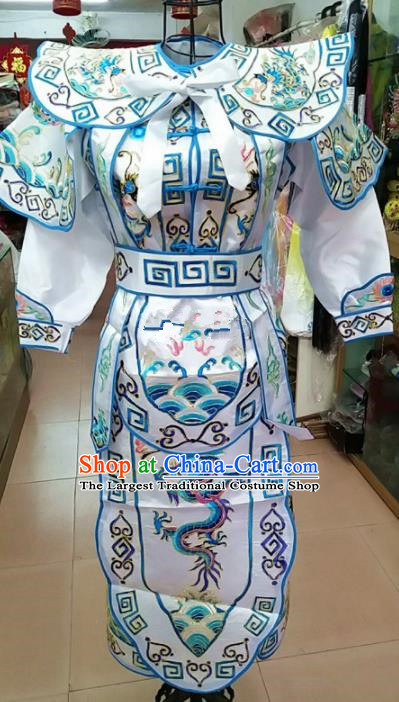 Chinese Traditional Beijing Opera Takefu Costume Peking Opera General Embroidered Robe for Adults