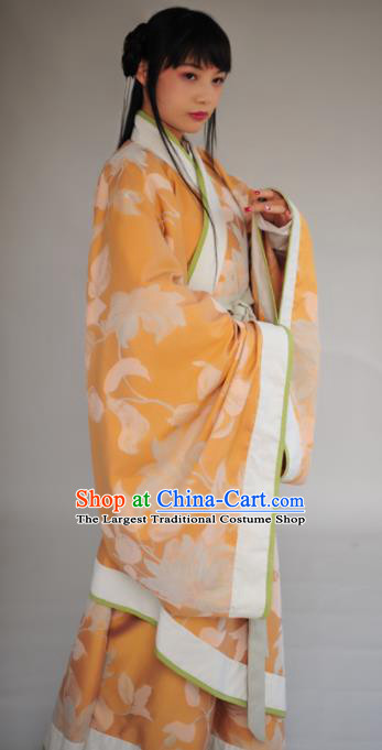 Chinese Ancient Princess Hanfu Dress Han Dynasty Palace Lady Historical Costumes Complete Set