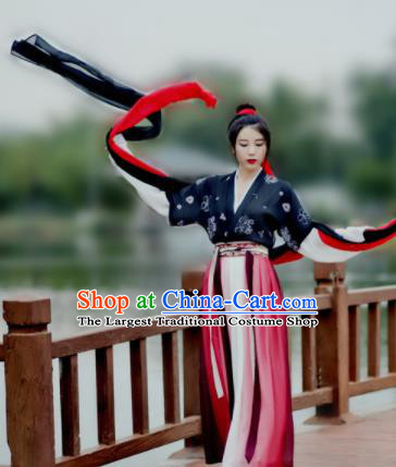 Chinese Ancient Swordswoman Hanfu Dress Traditional Tang Dynasty Female Knight Historical Costume for Women
