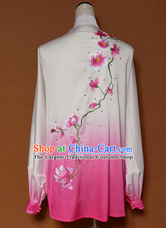 Top Color Transition Martial Arts Kung Fu Uniform Set