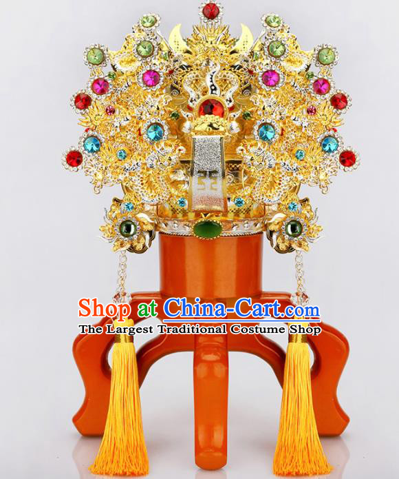 Chinese Traditional Religious Hair Accessories Taoism Feng Shui Gnome Hat
