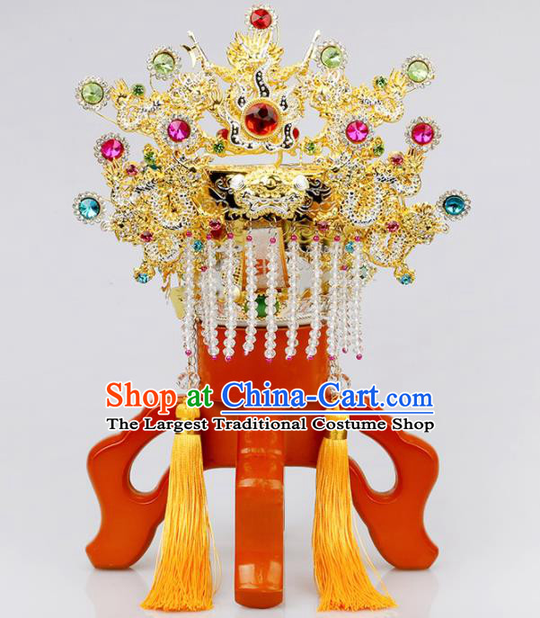Chinese Traditional Religious Hair Accessories Taoism Feng Shui Guan God Hat