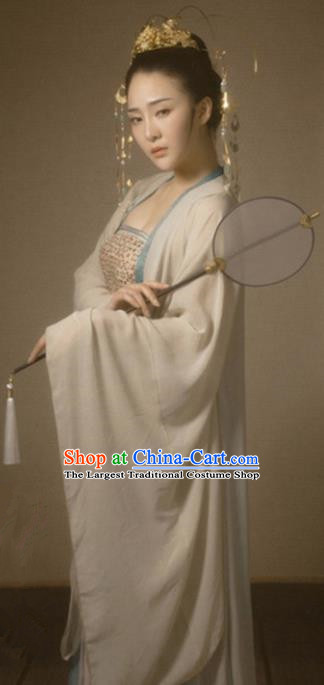 Chinese Ancient Drama Imperial Consort Hanfu Dress Traditional Tang Dynasty Palace Lady Historical Costume for Women