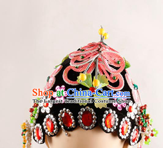 Chinese Traditional Beijing Opera Young Lady Headwear Ancient Kun Opera Hair Accessories
