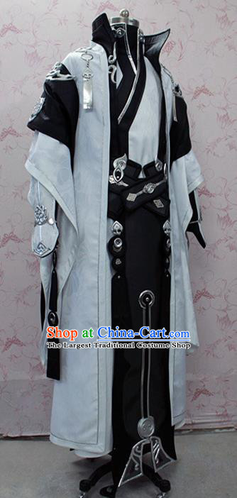 Chinese Ancient Swordsman Costume Traditional Cosplay General Clothing for Men