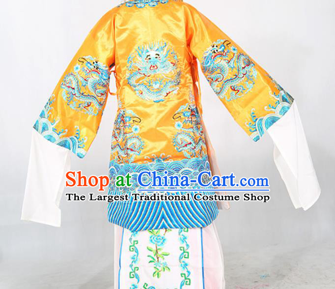 Traditional Chinese Beijing Opera Children Costume Peking Opera Pantaloon Embroidered Robe for Kids