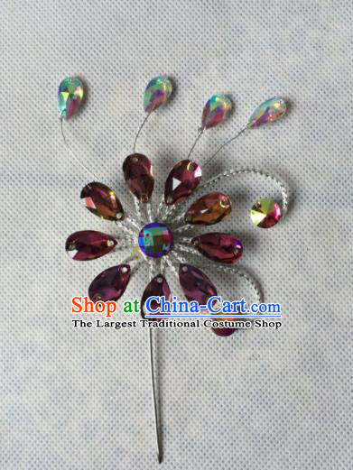 Asian Chinese Beijing Opera Hair Accessories Ancient Princess Hairpins Hair Clip for Women