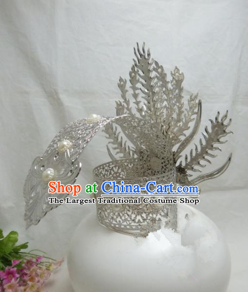 Chinese Ancient Swordsman Hair Accessories Traditional Hair Crown for Men