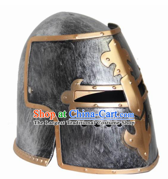 Traditional Roman General Headpiece Ancient Rome Warrior Helmet for Men