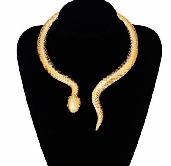 Traditional Egyptian Jewelry Accessories Ancient Egypt Classical Snake Necklace for Women