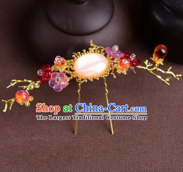 Handmade Chinese Ancient Princess Hairpins Traditional Hair Accessories Headdress for Women