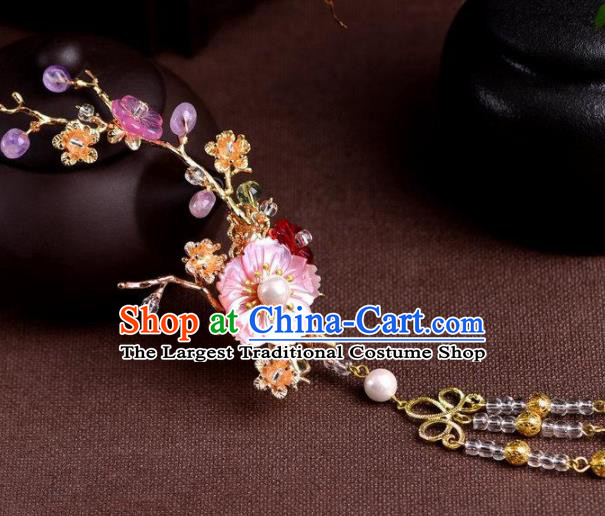 Handmade Chinese Ancient Princess Hair Claws Hairpins Traditional Hair Accessories Headdress for Women