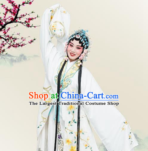 Chinese Traditional Peking Opera Princess Embroidered Dress Classical Beijing Opera Actress Costume for Adults