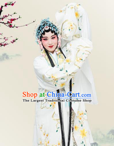 Chinese Traditional Peking Opera Princess Embroidered Dress Classical Beijing Opera Actress Costume for Adults