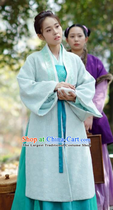 The Story Of MingLan Chinese Song Dynasty Historical Costume Ancient Nobility Lady Hanfu Dress for Women