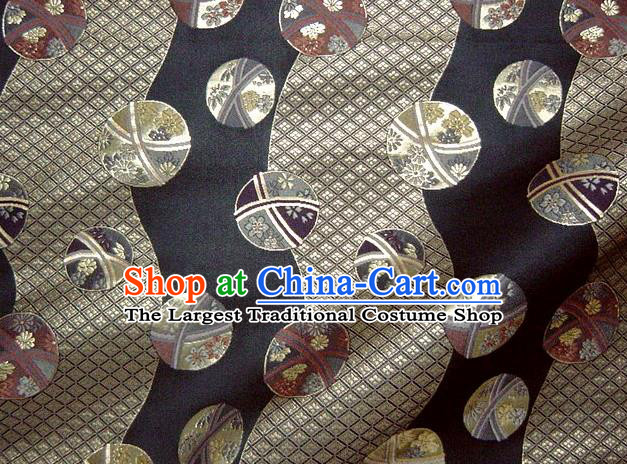 Asian Traditional Brocade Japanese Kimono Classical Pattern Damask Fabric Tapestry Satin Silk Material