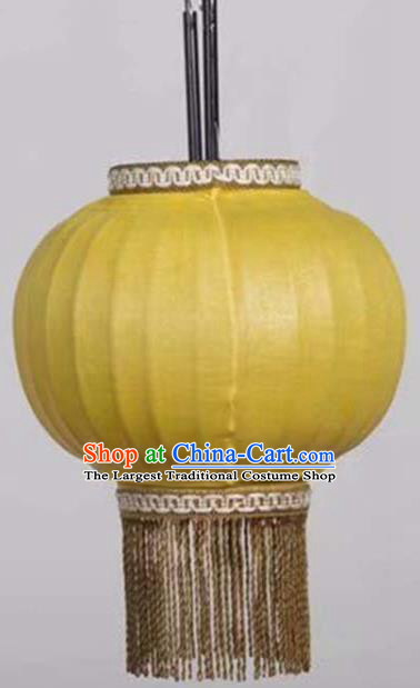 8 Inch Chinese Traditional Handmade Lantern Bamboo Weaving Palace Lanterns