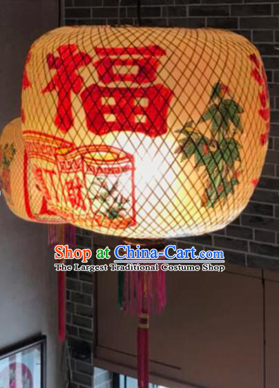 Traditional Chinese Handmade Bamboo Weaving Lantern Palace Lanterns