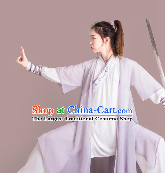 Chinese Traditional Kung Fu Costume Martial Arts Competition Tai Chi Clothing for Women