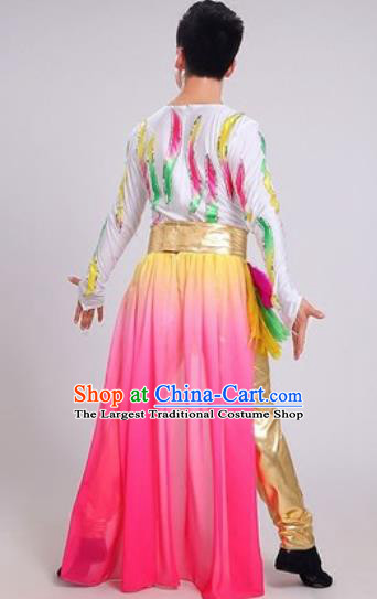 Chinese Traditional Classical Dance Costume Folk Dance Stage Performance Clothing for Men