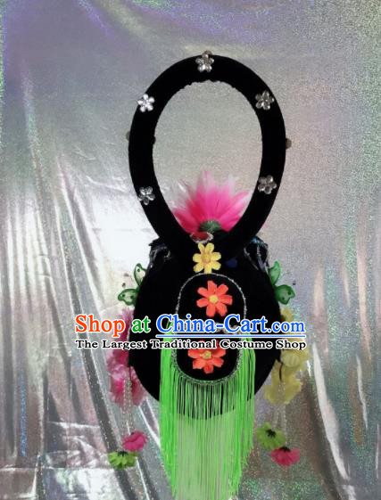 Chinese Traditional Beijing Opera Princess Wigs and Hairpins Peking Opera Peri Hair Accessories for Women