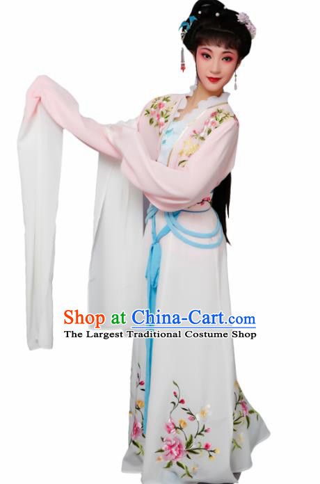Chinese Traditional Peking Opera Nobility Lady Pink Dress Beijing Opera Hua Dan Costume for Women