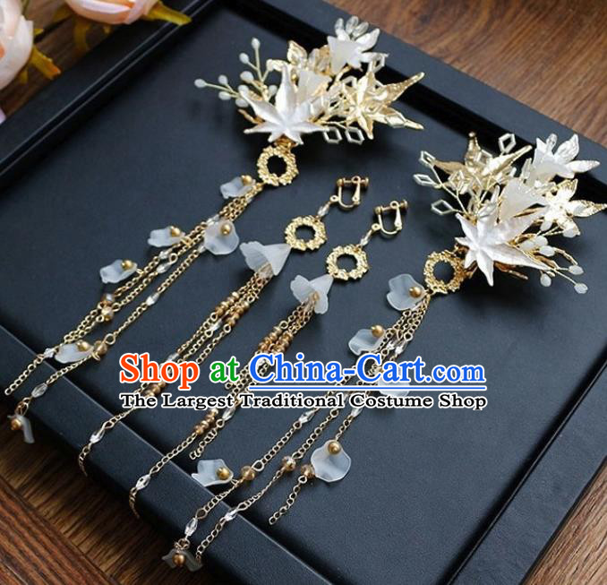 Chinese Traditional Hanfu Princess Hair Accessories Ancient Imperial Consort Hair Claws for Women