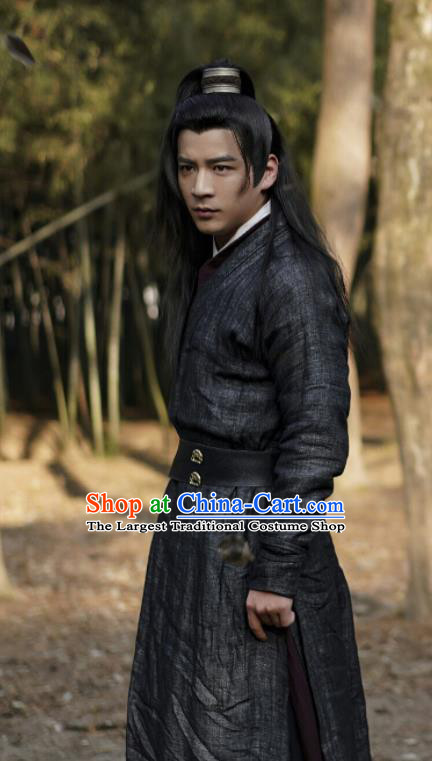 Chinese Ancient Assassin Hanfu Clothing Tang Dynasty Swordsman Historical Costume for Men