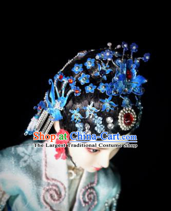 Chinese Ancient Beijing Opera Imperial Consort Headwear Traditional Palace Hair Accessories for Women