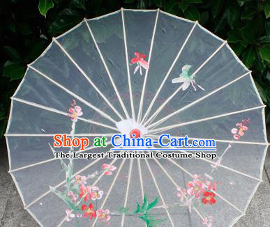 Handmade Printing Oiled Paper Umbrellas Chinese Traditional Ancient Princess Umbrella
