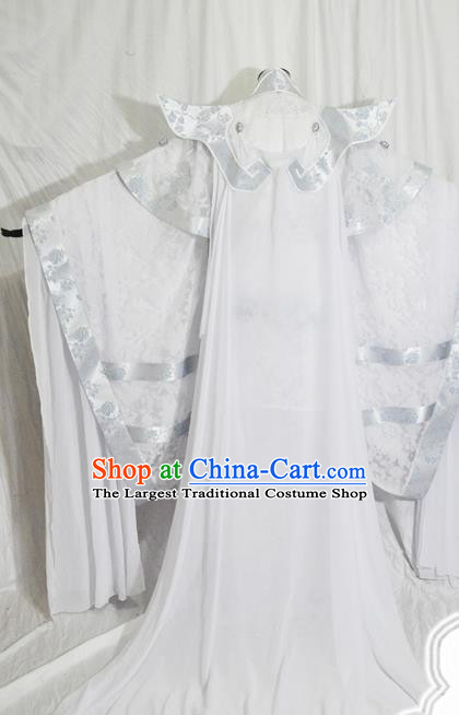 Traditional Chinese Swordsman Hanfu Clothing Ancient Royal Highness Embroidered Costume for Men