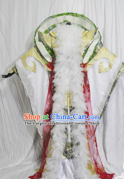 Traditional Chinese Cosplay Swordsman Hanfu Clothing Ancient Royal King Embroidered Costume for Men