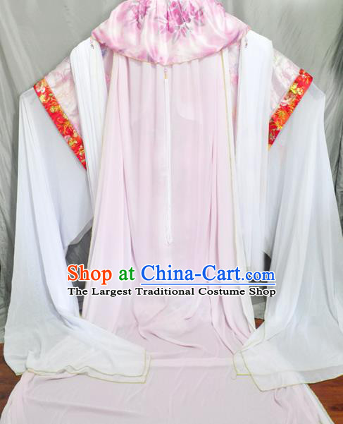 Traditional Chinese Han Dynasty Princess Pink Hanfu Dress Ancient Empress Embroidered Costume for Women