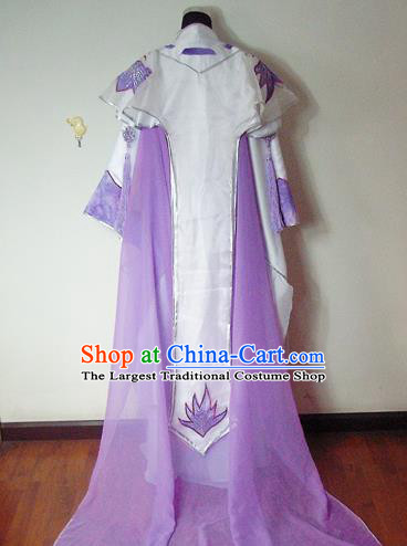 Traditional Chinese Cosplay Prince Hanfu Clothing Ancient Swordsman Royal Highness Embroidered Costume for Men