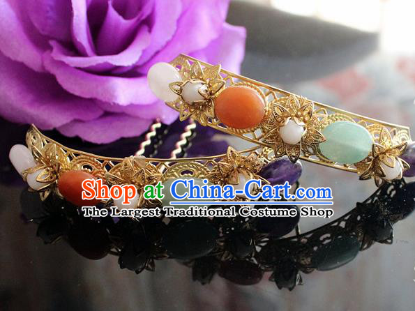 Chinese Handmade Hanfu Hair Clip Hairpins Traditional Ancient Princess Hair Accessories for Women