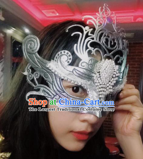 Top Halloween Stage Show Cosplay Face Mask Brazilian Carnival Catwalks Accessories for Women