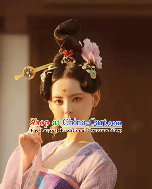 Handmade Chinese Court Hair Clip Traditional Hanfu Hairpins Ancient Tang Dynasty Queen Hair Accessories for Women