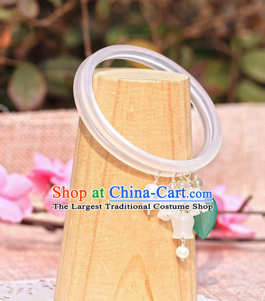 Handmade Chinese Classical Bracelet Ancient Palace Hanfu Bangle Accessories for Women