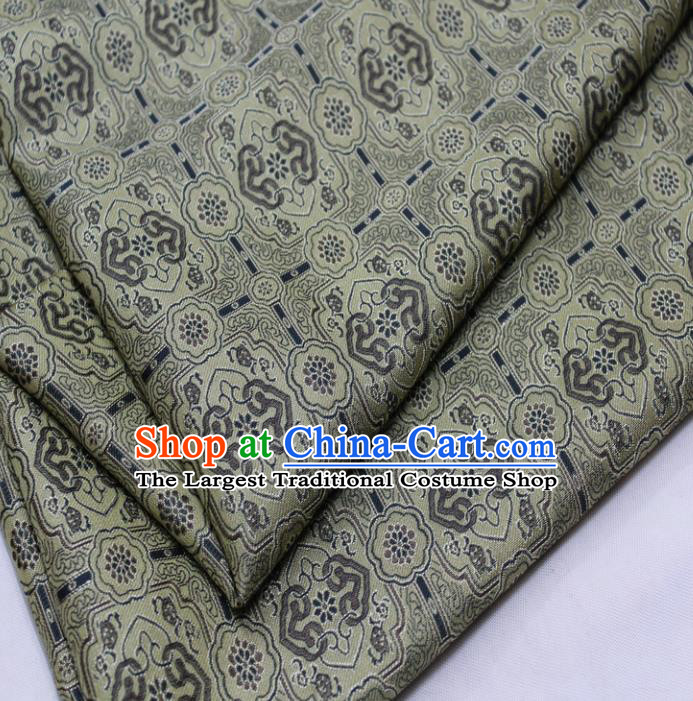 Chinese Traditional Fabric Royal Pattern Song Brocade Material Hanfu Classical Satin Silk Fabric